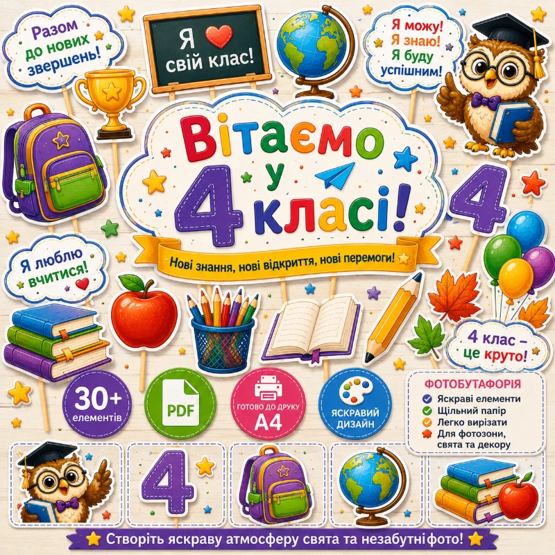 Ілюстрації Виховна робота 4 клас, Молодші класи - зображення Skoln