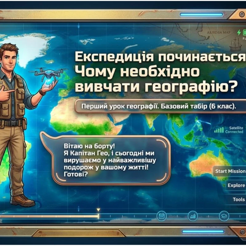 Комплект Географія 6 клас - зображення Skoln