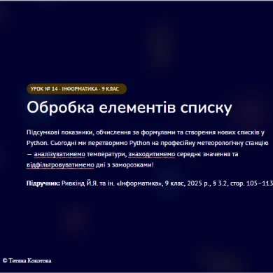 Розробка уроку Інформатика 9 клас - зображення Skoln