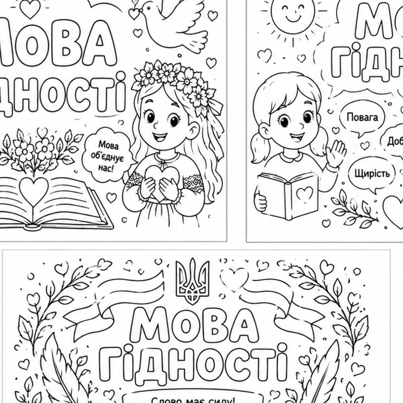 Матеріали для друку Виховна робота 1 клас, 2 клас, 3 клас, 4 клас, 5 клас, Молодші класи - зображення Skoln