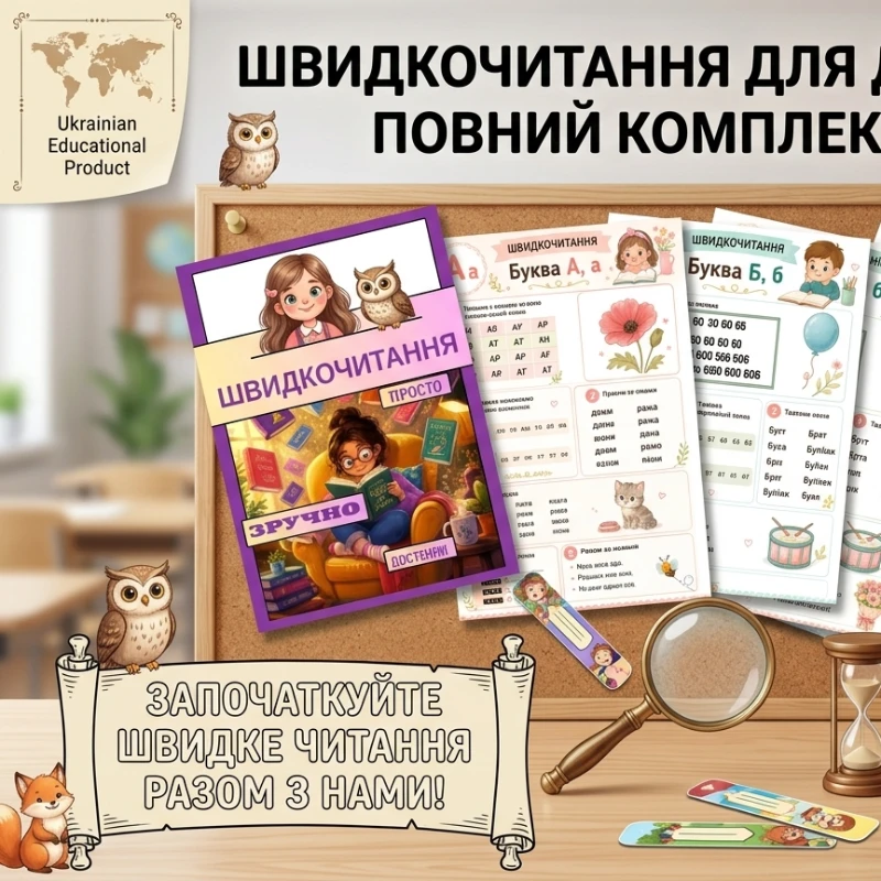 Робочий аркуш Читання 1 клас, 2 клас, Дошкілля, Молодші класи - зображення Skoln