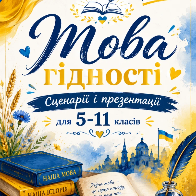 Комплект Виховна робота 5 клас, 6 клас, 7 клас, 8 клас, 9 клас, 10 клас, 11 клас - зображення Skoln