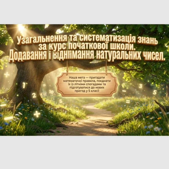 Презентація Математика 5 клас - зображення Skoln