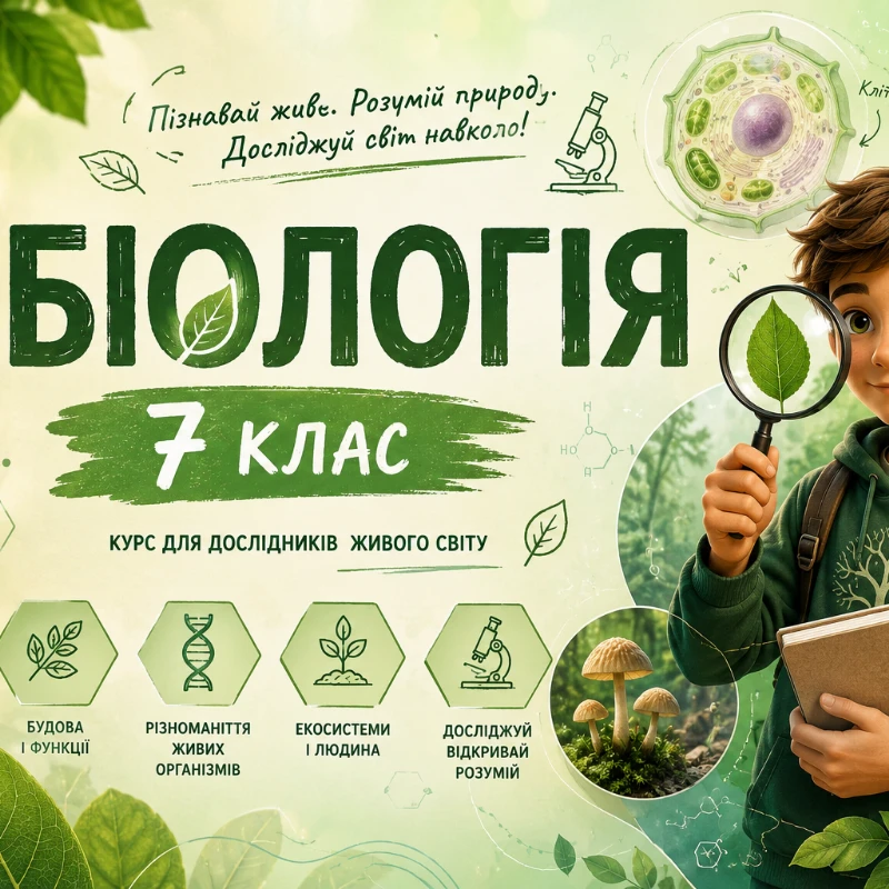Презентація Біологія 7 клас - зображення Skoln