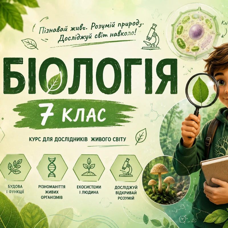Презентація Біологія 7 клас - зображення Skoln