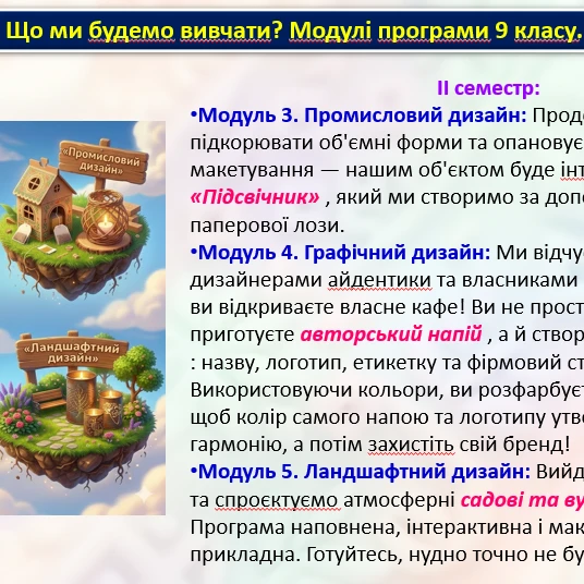Презентація Технології 9 клас - зображення Skoln