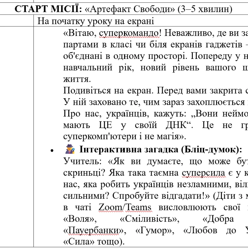 Розробка уроку Виховна робота 5 клас, 6 клас, 7 клас - зображення Skoln