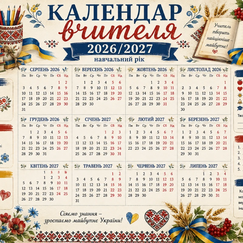 Методичні матеріали Виховна робота 1 клас, 2 клас, 3 клас, 4 клас, 5 клас, 6 клас, 7 клас, 8 клас, 9 клас, 10 клас, 11 клас - зображення Skoln