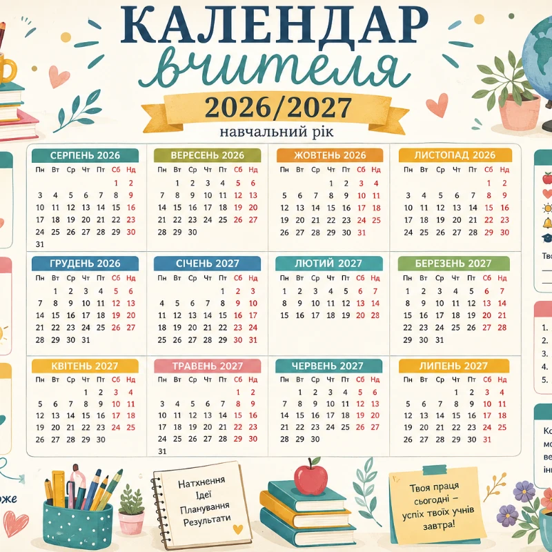 Методичні матеріали Виховна робота 1 клас, 2 клас, 3 клас, 4 клас, 5 клас, 6 клас, 7 клас, 8 клас, 9 клас, 10 клас, 11 клас - зображення Skoln