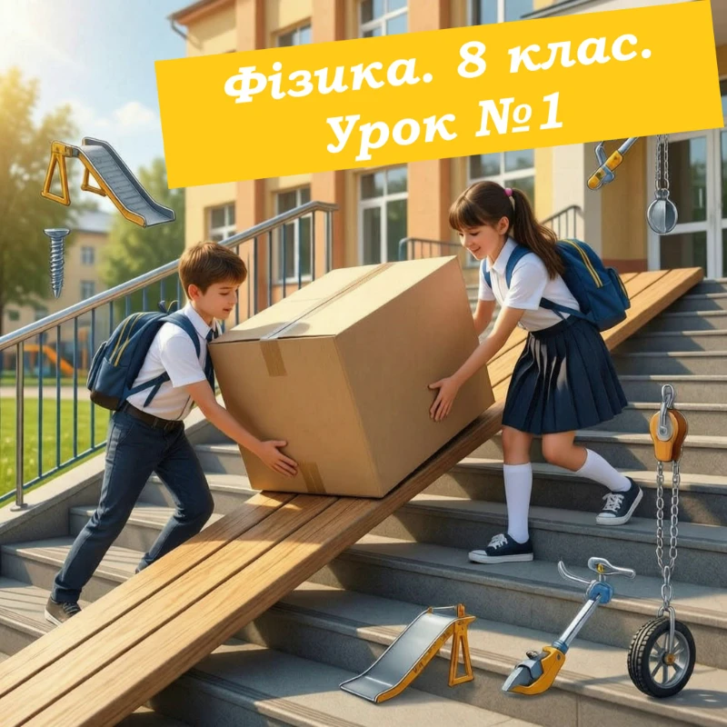Конспект уроку Фізика 8 клас - зображення Skoln