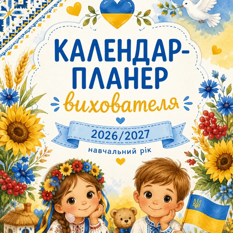 Ілюстрації Виховна робота Дошкілля - зображення Skoln