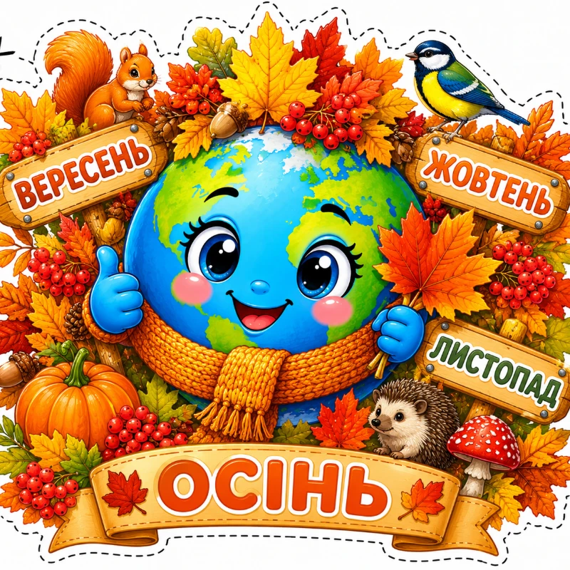 Оформлення класу Пізнаємо природу 1 клас, 2 клас, 3 клас, 4 клас, Дошкілля - зображення Skoln