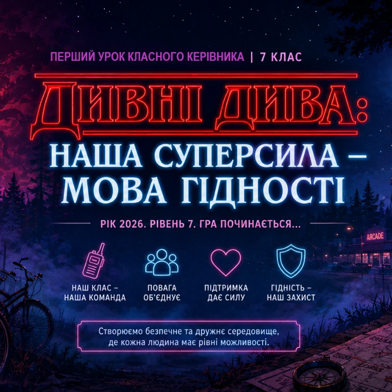 Позакласний захід Виховна робота 6 клас, 7 клас, 8 клас - зображення Skoln