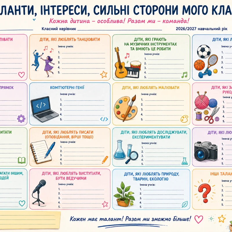 Методичні матеріали Виховна робота Всі класи - зображення Skoln