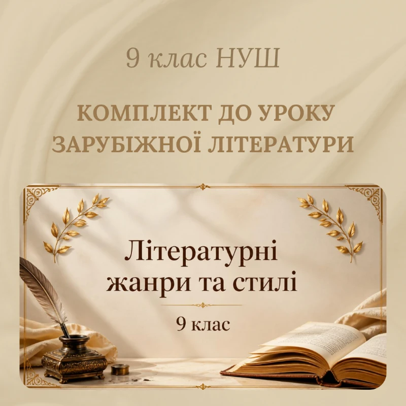 Комплект Зарубіжна література 9 клас - зображення Skoln