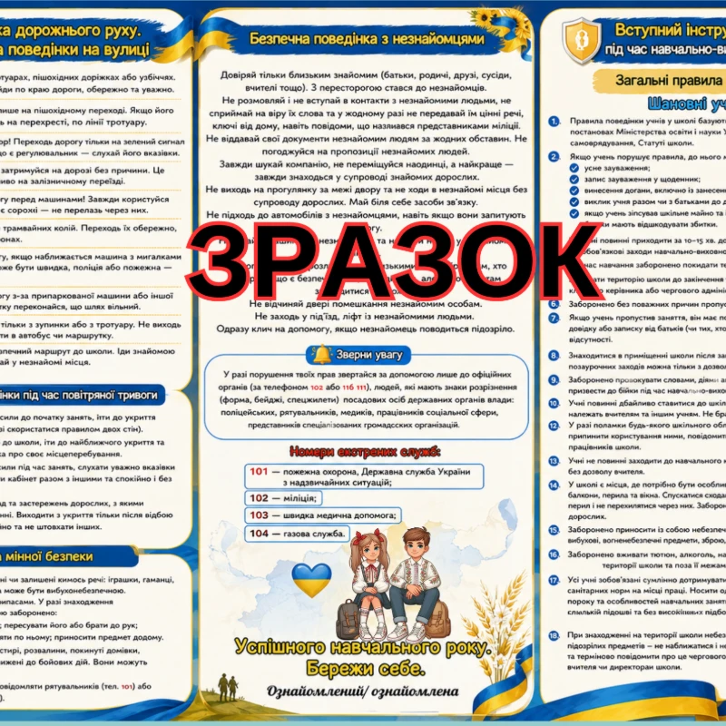 Робочий аркуш Виховна робота Всі класи - зображення Skoln