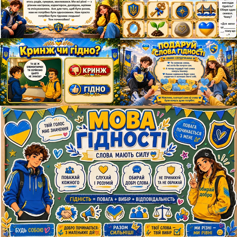 Комплект Виховна робота 5 клас, 6 клас, 7 клас, 8 клас, 9 клас, 10 клас, 11 клас, Старші класи - зображення Skoln