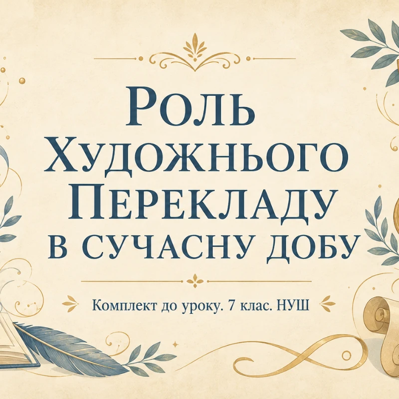 Комплект Зарубіжна література 7 клас - зображення Skoln