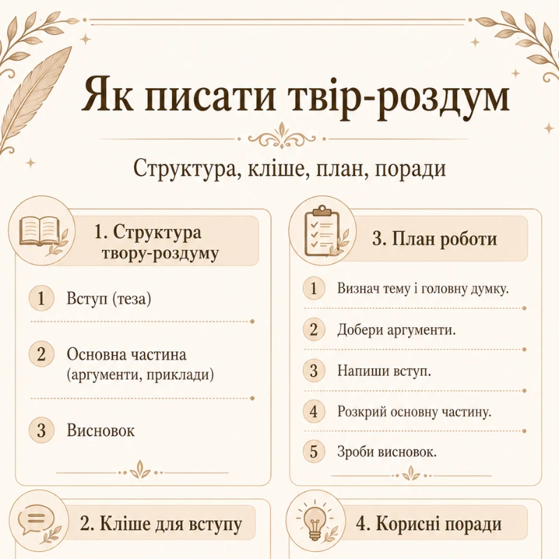 Чек-лист Зарубіжна література 5 клас, 6 клас, 7 клас, 8 клас, 9 клас, 10 клас, 11 клас - зображення Skoln