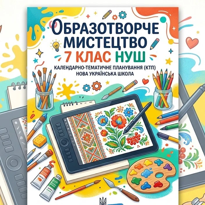 КТП Мистецтво 7 клас - зображення Skoln