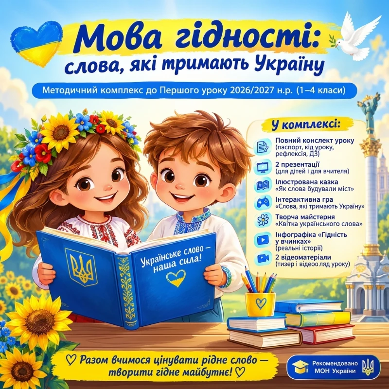 Комплект Виховна робота 1 клас, 2 клас, 3 клас, 4 клас - зображення Skoln