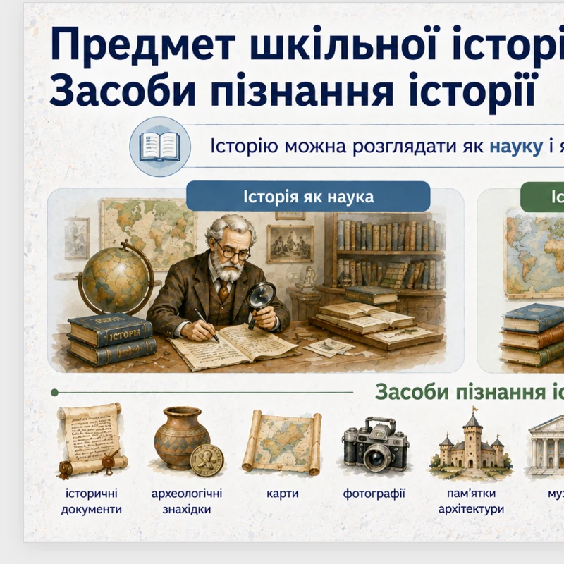 Презентація Вступ до історії та громадянської освіти 5 клас - зображення Skoln