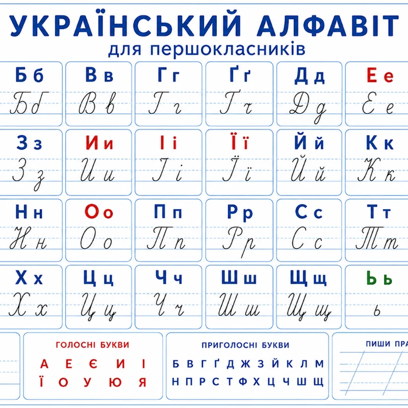 Ілюстрації Українська мова 1 клас - зображення Skoln
