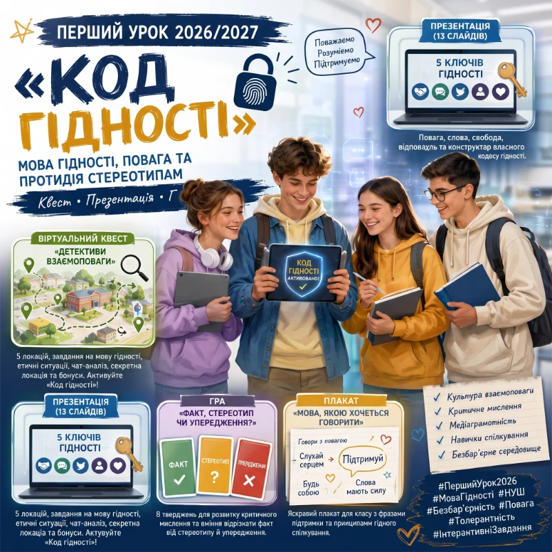 Комплект Виховна робота 5 клас, 6 клас, 7 клас, 8 клас, 9 клас, Старші класи - зображення Skoln