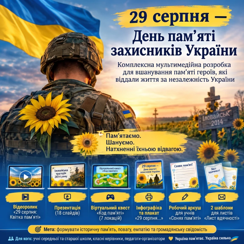Комплект Виховна робота 5 клас, 6 клас, 7 клас, 8 клас, 9 клас, 10 клас, 11 клас, Старші класи - зображення Skoln