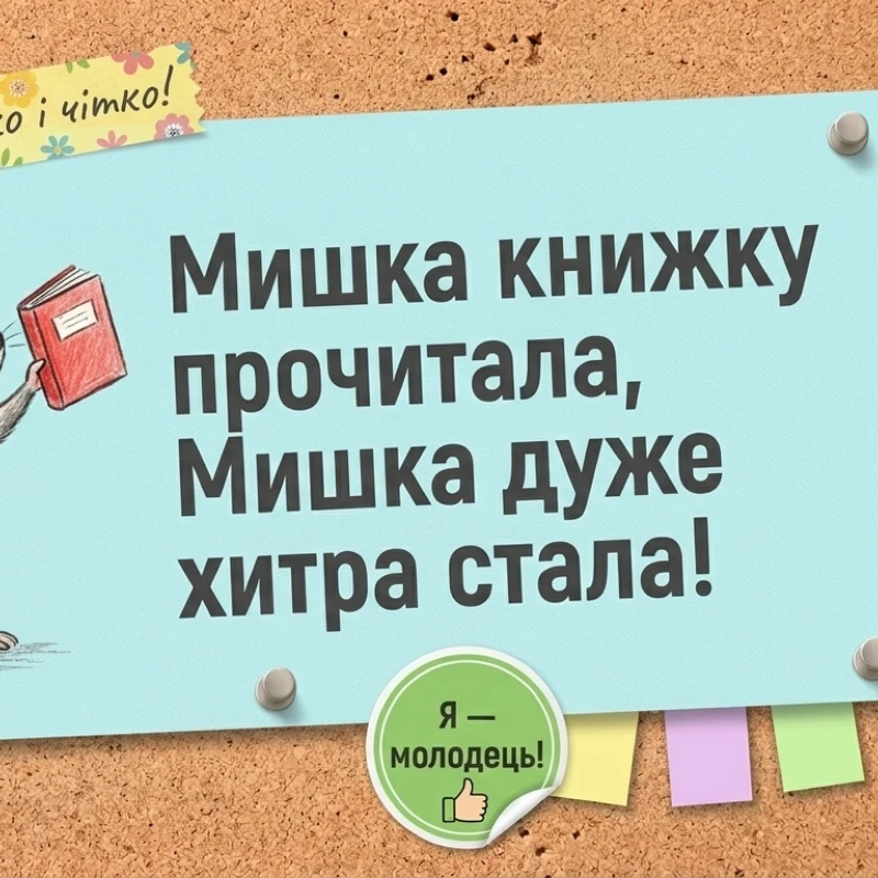 Презентація Читання 1 клас, 2 клас, 3 клас, Дошкілля - зображення Skoln