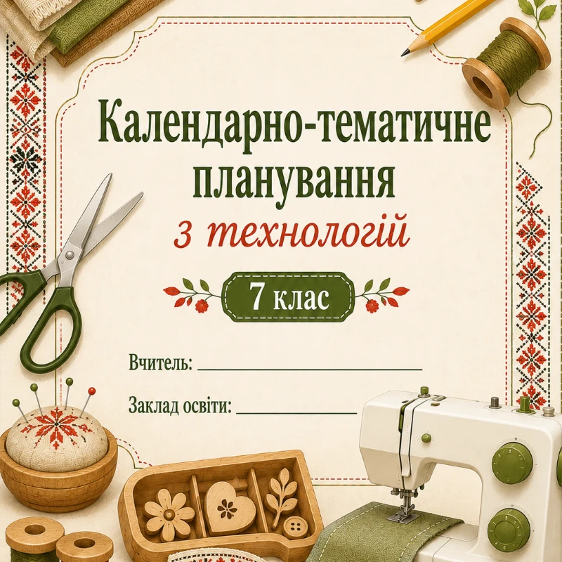 КТП Технології 7 клас - зображення Skoln