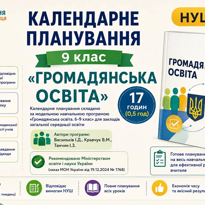 КТП Громадянська освіта 9 клас - зображення Skoln