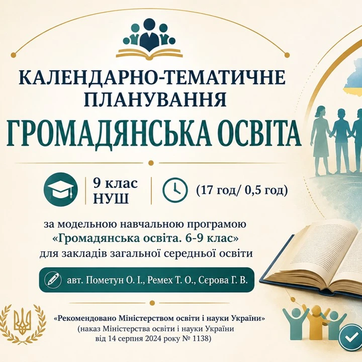 КТП Громадянська освіта 9 клас - зображення Skoln