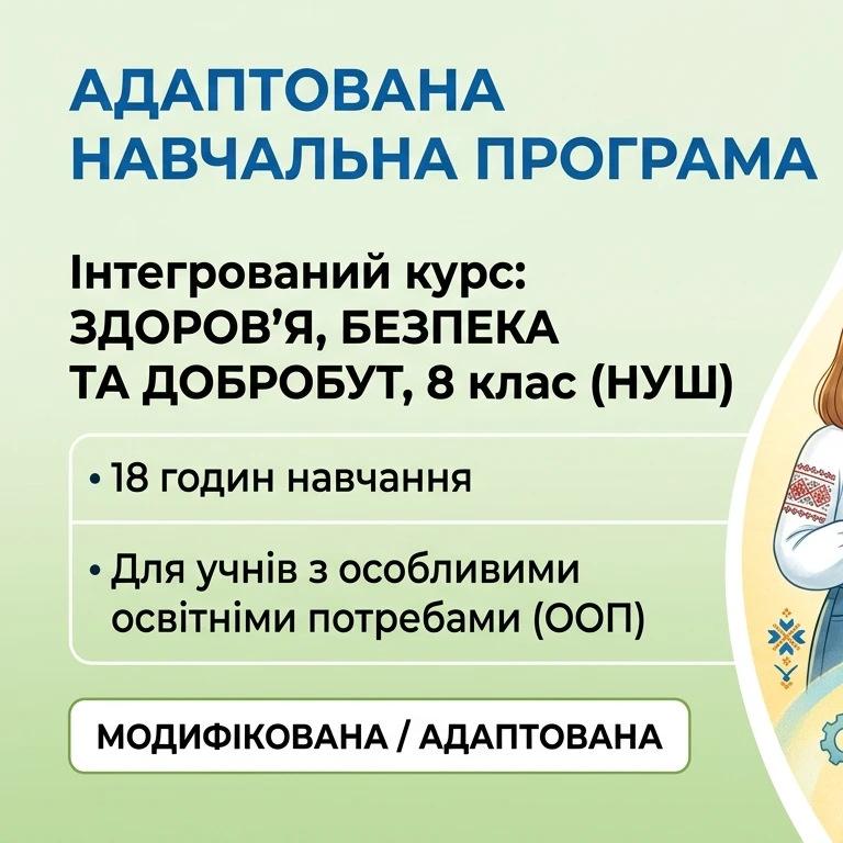 Робоча програма Здоров’я, безпека та добробут 8 клас - зображення Skoln