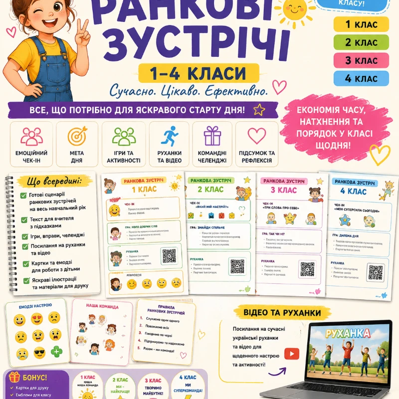 Конспект уроку Виховна робота 1 клас, 2 клас, 3 клас, 4 клас - зображення Skoln