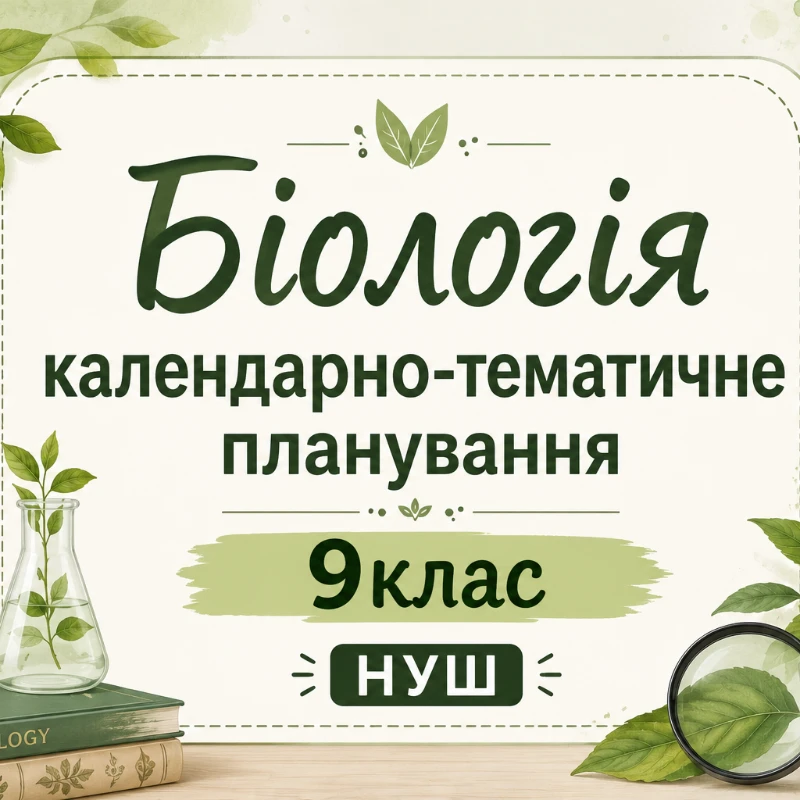 КТП Біологія 9 клас - зображення Skoln