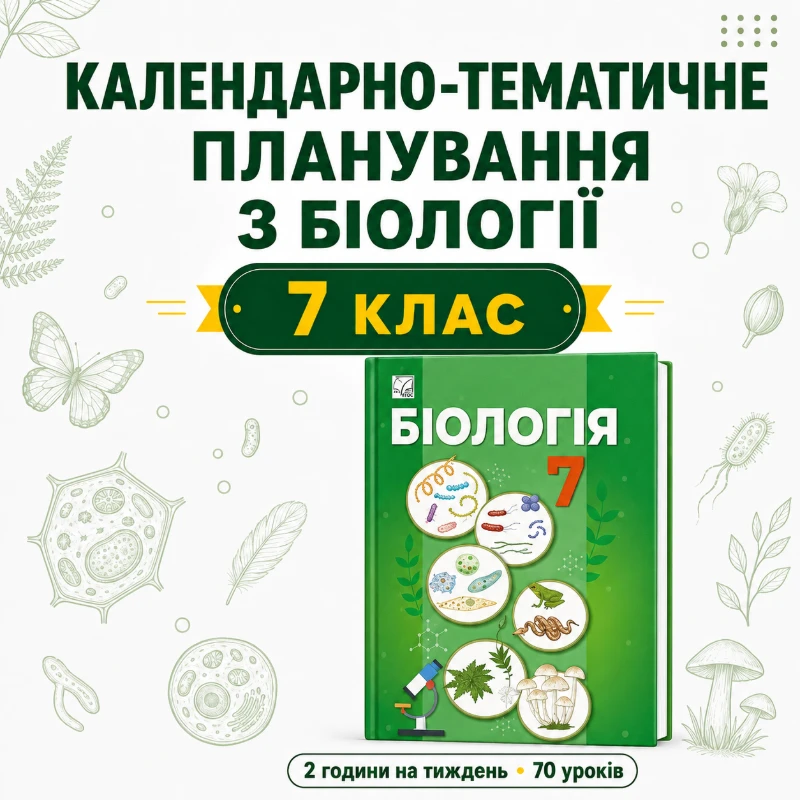 КТП Біологія 7 клас - зображення Skoln