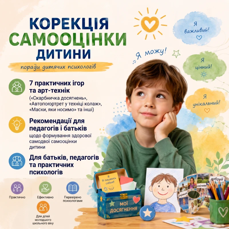 Методичні матеріали Психологія 1 клас, 2 клас, 3 клас, 4 клас, Дошкілля, Молодші класи - зображення Skoln