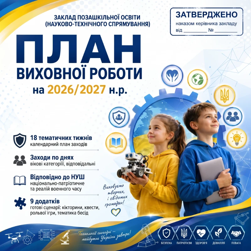 Методичні матеріали Виховна робота Всі класи, Молодші класи, Старші класи - зображення Skoln