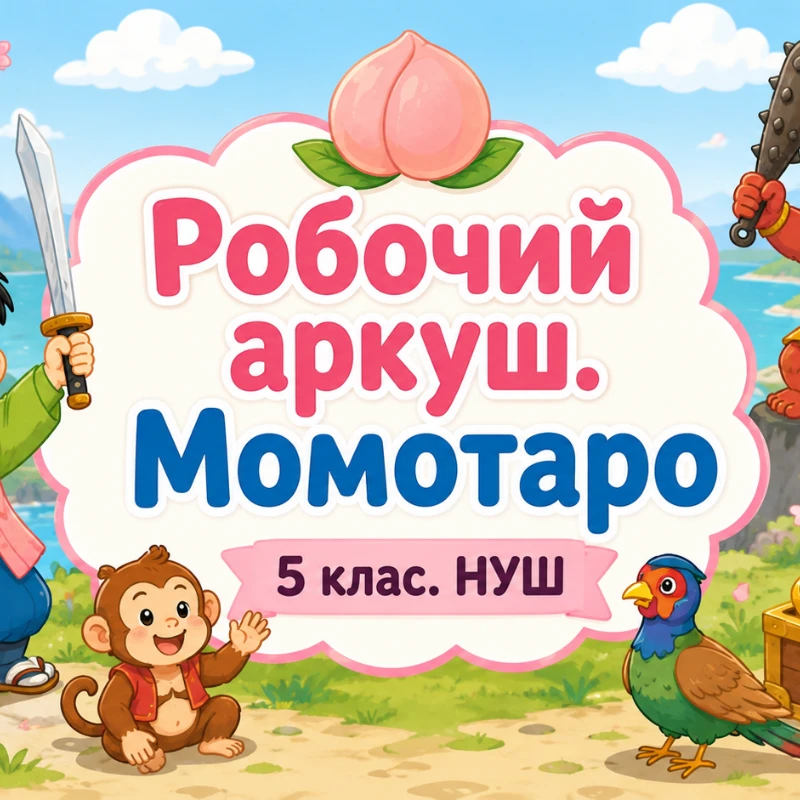 Робочий аркуш Зарубіжна література 5 клас - зображення Skoln