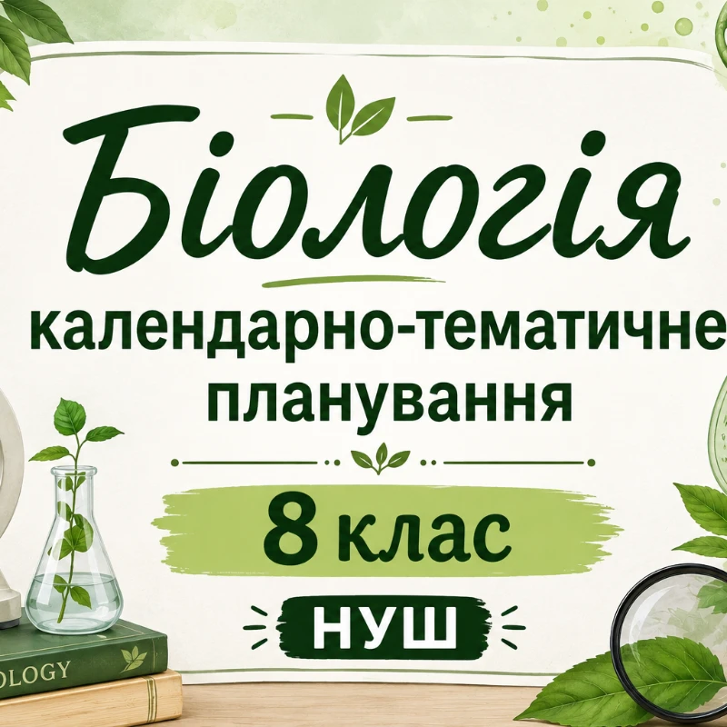 КТП Біологія 8 клас - зображення Skoln