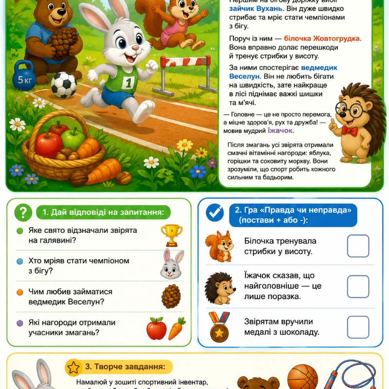 Робочий аркуш Всі предмети 2 клас - зображення Skoln