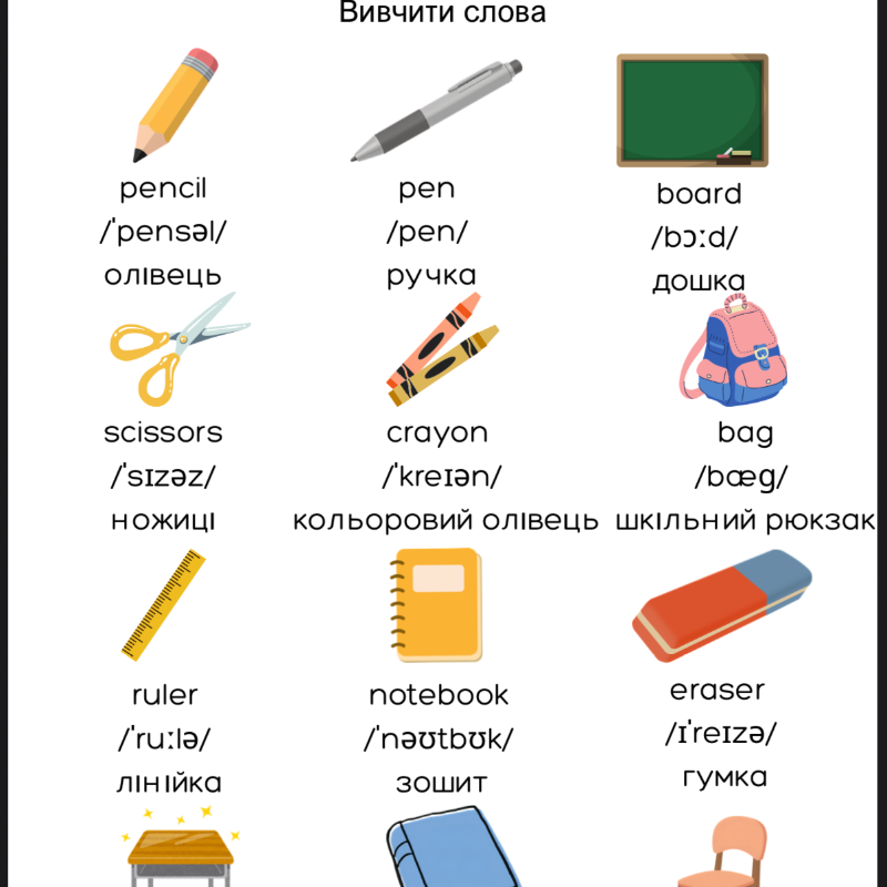 Презентація Англійська Мова 1 клас, 2 клас, 3 клас - зображення Skoln