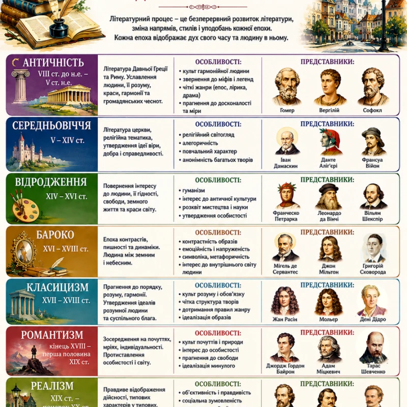 Презентація Зарубіжна література 8 клас - зображення Skoln