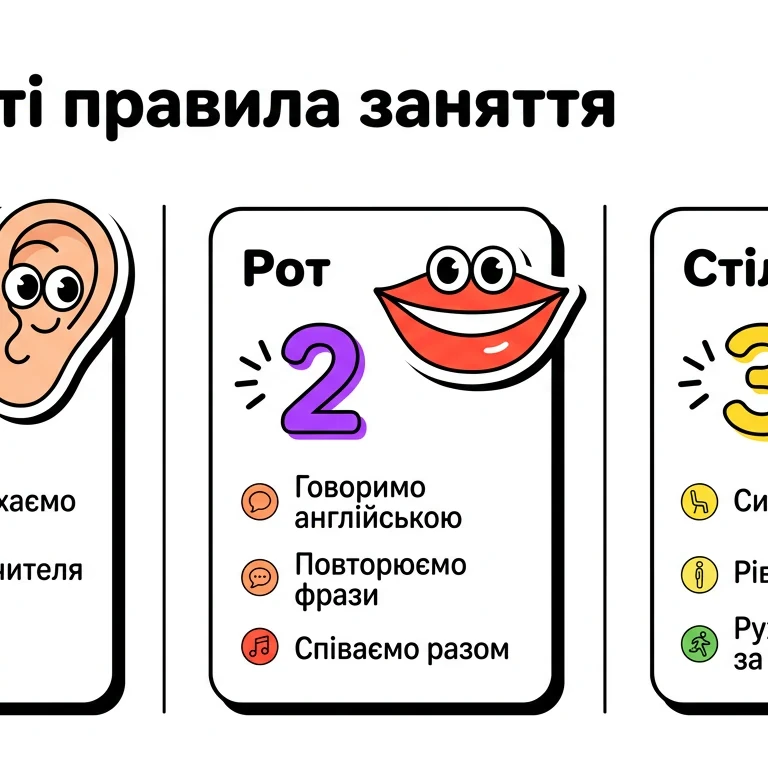 Комплект Англійська Мова Дошкілля - зображення Skoln