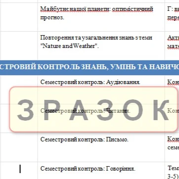 КТП Англійська Мова 6 клас - зображення Skoln