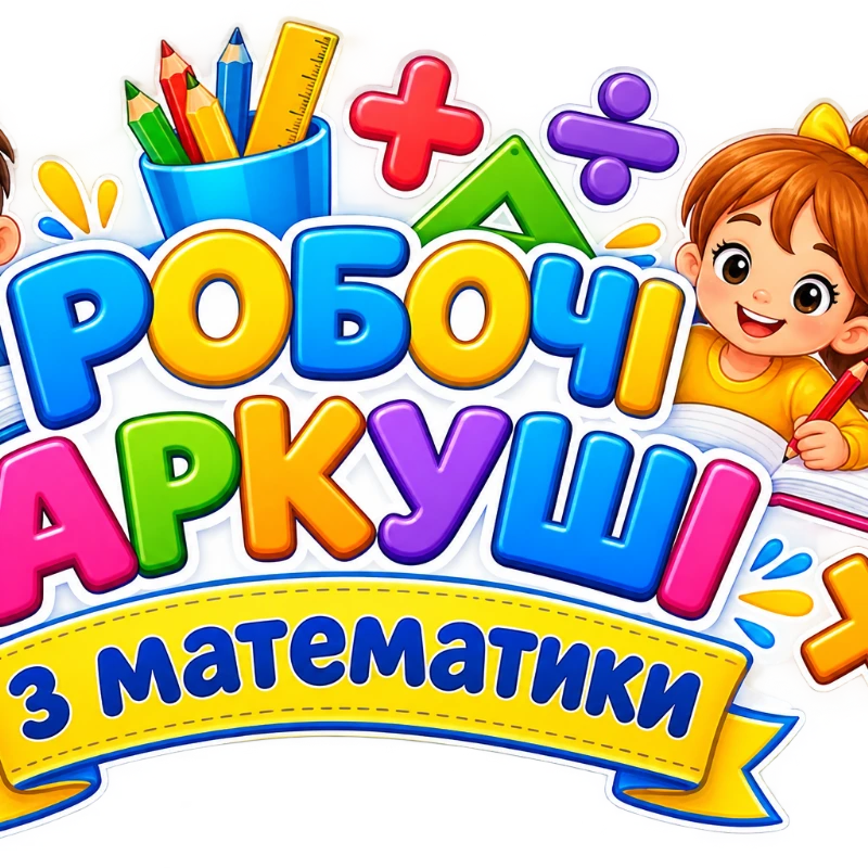 Робочий аркуш Математика 3 клас, 4 клас - зображення Skoln
