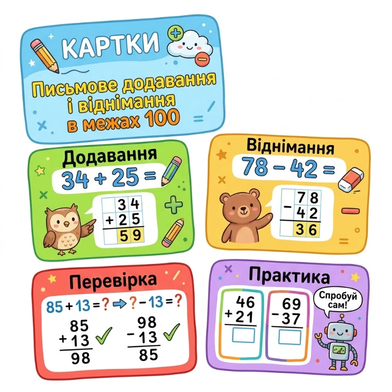 Матеріали до уроку Математика 2 клас - зображення Skoln