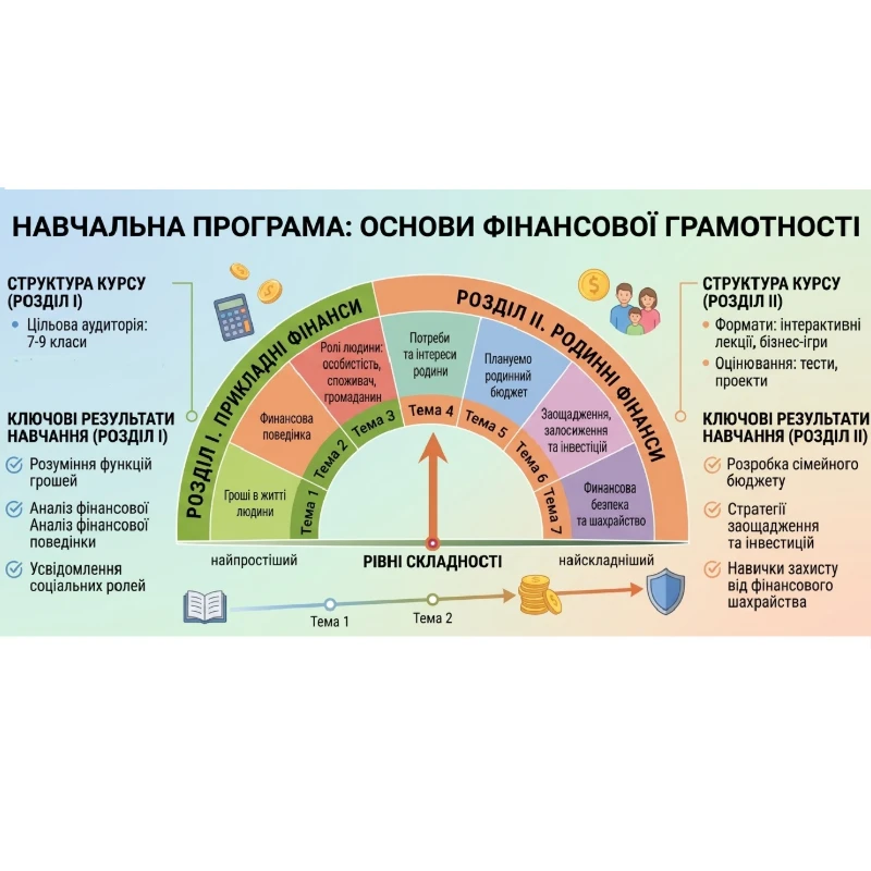 КТП Підприємництво та фінансова грамотність 8 клас - зображення Skoln