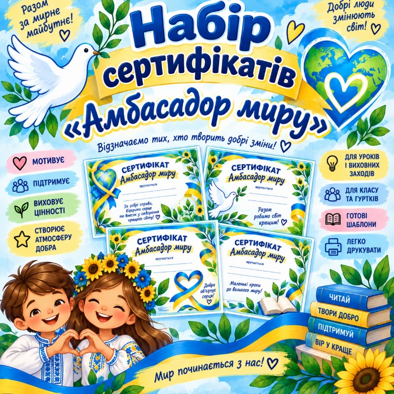 Матеріали до уроку Виховна робота 1 клас, 2 клас, 3 клас, 4 клас, 5 клас, 6 клас, Всі класи, Молодші класи, Старші класи - зображення Skoln